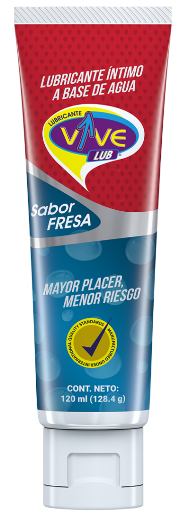 VIVE LUBRICANTE SABOR FRESA 12