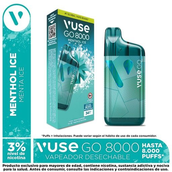 VUSE GO 8000 MENTHOL ICE