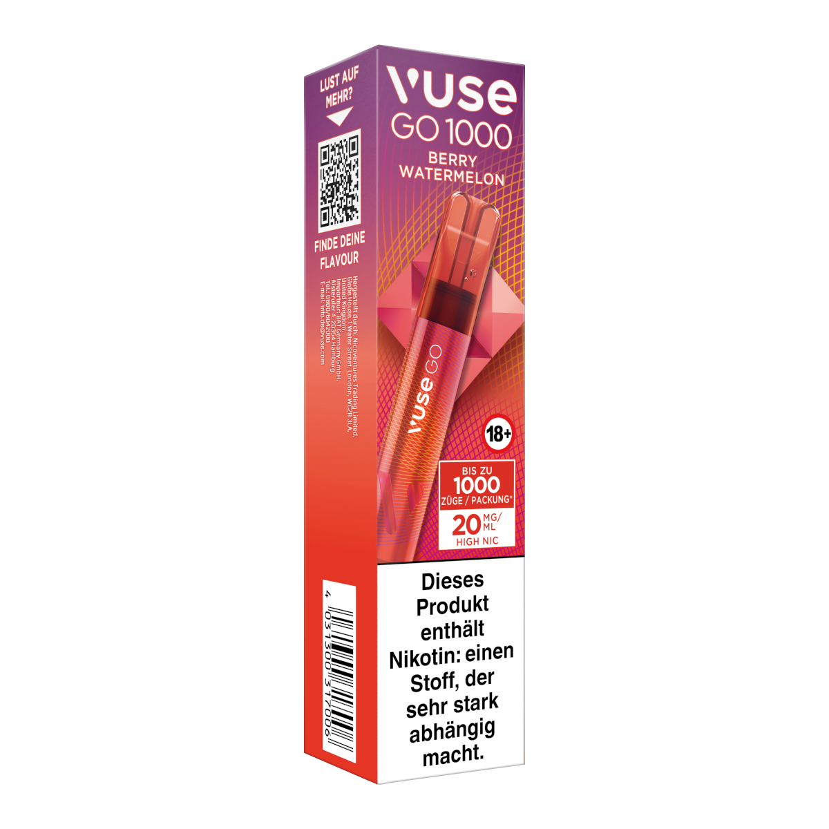 Vuse GO Berry Watermelon Ice 1