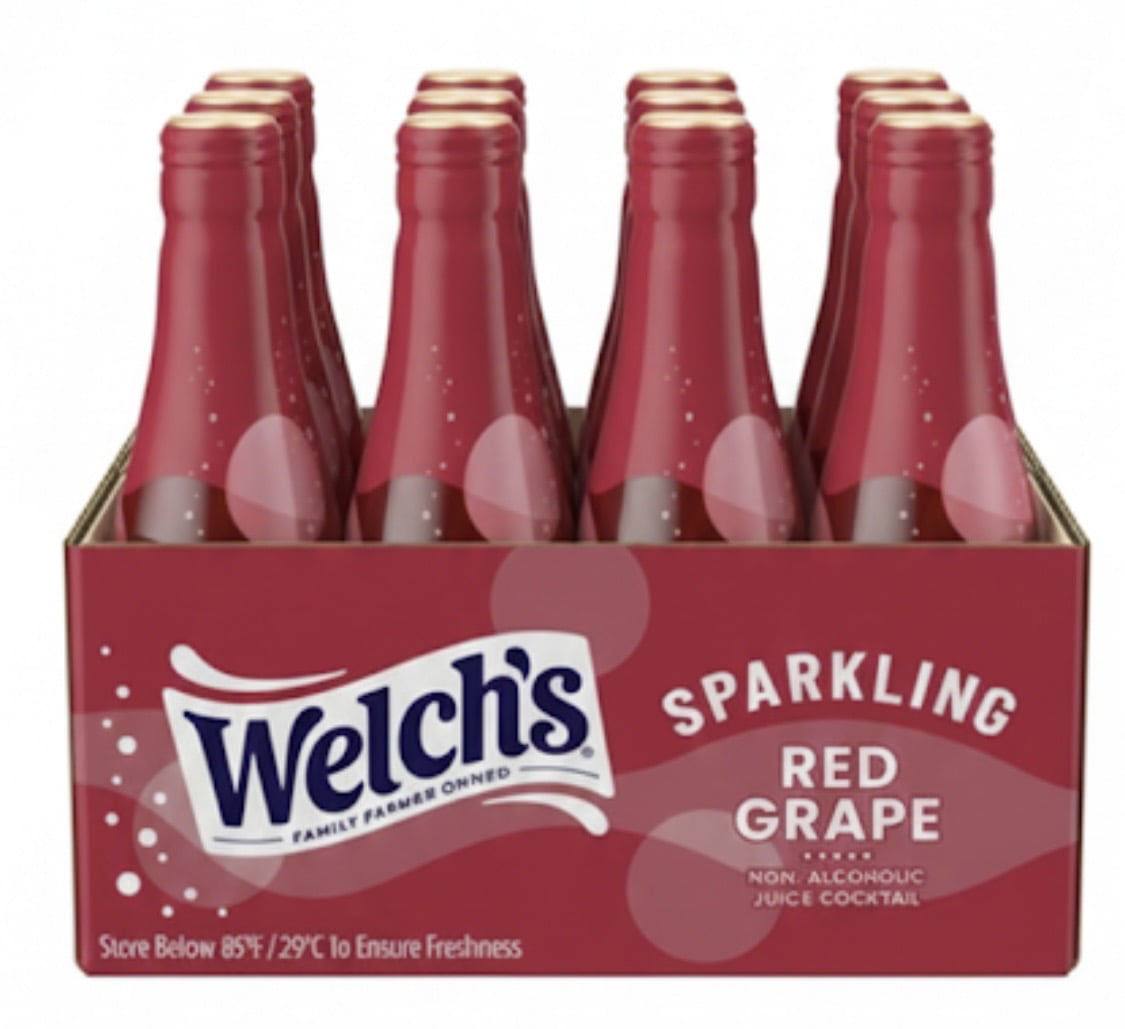 WELCHS SPARKILNG RED GRAPE